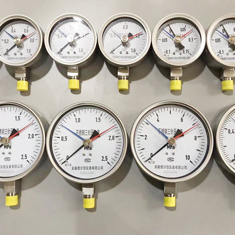 不銹鋼壓力表系列